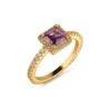 Gold Amethyst Ring Size 7 -Fashion Clothing Accessories Store carraig donn gold amethyst ring size 7 500943
