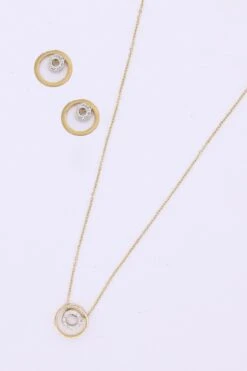 Gold Double Circle Earrings - Soul Special 12 Gold Double Circle Earrings - Soul Special -Fashion Clothing Accessories Store carraig donn gold double circle earrings soul special 544412