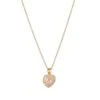 Gold Micropavé Heart Pendant -Fashion Clothing Accessories Store carraig donn gold micropave heart pendant 330997