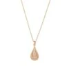 Gold Micropave Teardrop Pendant -Fashion Clothing Accessories Store carraig donn gold micropave teardrop pendant 847146