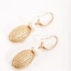 Gold Oval Earrings -Fashion Clothing Accessories Store carraig donn gold oval earrings 988128