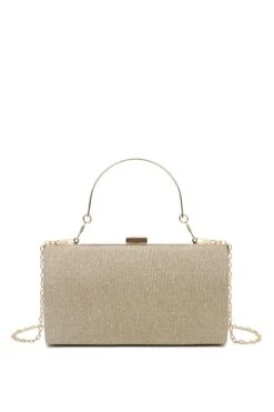 Gold Sparkle Clutch With Handle -Fashion Clothing Accessories Store carraig donn gold sparkle clutch with handle 552839