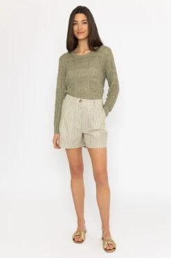 Green Crochet Knit Jumper 12 Green Crochet Knit Jumper -Fashion Clothing Accessories Store carraig donn green crochet knit jumper 808509