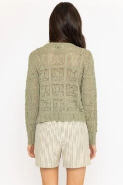 Green Crochet Knit Jumper 13 Green Crochet Knit Jumper -Fashion Clothing Accessories Store carraig donn green crochet knit jumper 936592