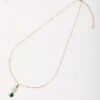 Green Jewel Necklace 1 Green Jewel Necklace -Fashion Clothing Accessories Store carraig donn green jewel necklace 780948