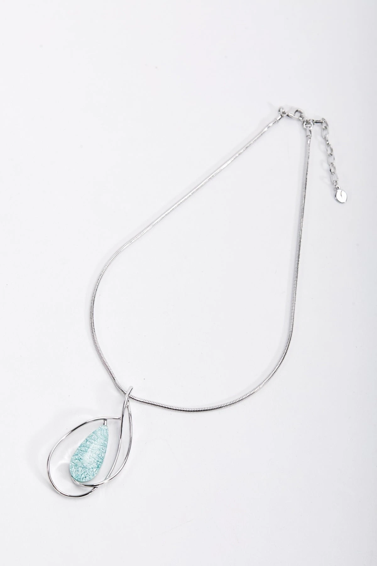 Green Marble Pendant Necklace 5 Green Marble Pendant Necklace - Image 3