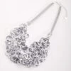 Grey Loop Chain Necklace 1 Grey Loop Chain Necklace -Fashion Clothing Accessories Store carraig donn grey loop chain necklace 787274