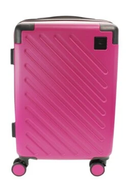 Hard-shell Suitcase In Pink -Fashion Clothing Accessories Store carraig donn hard shell suitcase in pink 384776