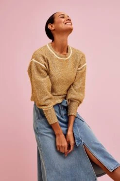 Inoa Midi Denim Skirt -Fashion Clothing Accessories Store carraig donn inoa midi denim skirt 960204