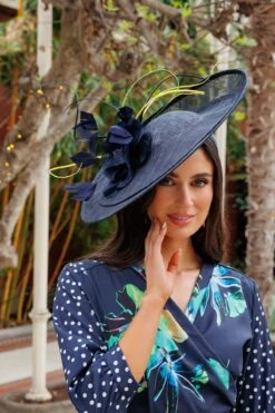 Jacqueline Midi Dress In Navy -Fashion Clothing Accessories Store carraig donn jacqueline midi dress in navy 119017