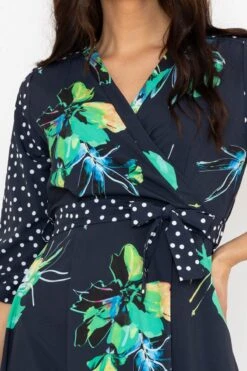 Jacqueline Midi Dress In Navy -Fashion Clothing Accessories Store carraig donn jacqueline midi dress in navy 809135