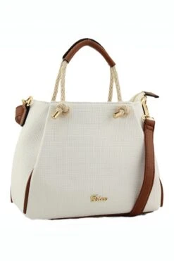 Jade Midi Rope Grab Bag In White -Fashion Clothing Accessories Store carraig donn jade midi rope grab bag in white 166625