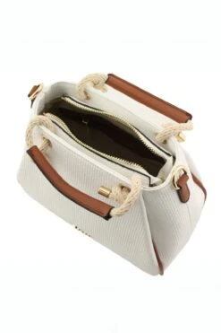 Jade Midi Rope Grab Bag In White -Fashion Clothing Accessories Store carraig donn jade midi rope grab bag in white 350416