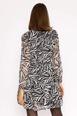 Jessie Dress In Zebra Print -Fashion Clothing Accessories Store carraig donn jessie dress in zebra print 116017