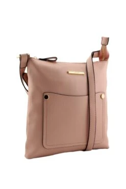 Jurua Crossbody Bag In Blush Pink -Fashion Clothing Accessories Store carraig donn jurua crossbody bag in blush pink 352578