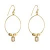 Keilani Clear Stone Earrings -Fashion Clothing Accessories Store carraig donn keilani clear stone earrings 594936