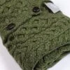 Kids Aran Cardigan In Green -Fashion Clothing Accessories Store carraig donn kids aran cardigan in green 553467