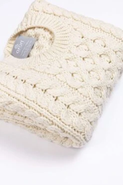 Kids Aran Jumper In Cream 12 Kids Aran Jumper In Cream -Fashion Clothing Accessories Store carraig donn kids aran jumper in cream 912232