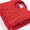 Kids Aran Jumper In Red -Fashion Clothing Accessories Store carraig donn kids aran jumper in red 173445