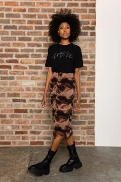 Kimora Skirt In Brown Print 16 Kimora Skirt In Brown Print -Fashion Clothing Accessories Store carraig donn kimora skirt in brown print 167109