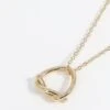 Knot Pendant In Gold -Fashion Clothing Accessories Store carraig donn knot pendant in gold 311355