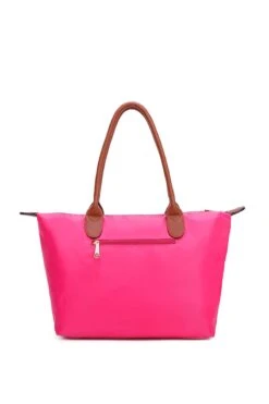 Large Weekender Bag In Fuchsia -Fashion Clothing Accessories Store carraig donn large weekender bag in fuchsia 106922