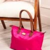 Large Weekender Bag In Fuchsia -Fashion Clothing Accessories Store carraig donn large weekender bag in fuchsia 285690