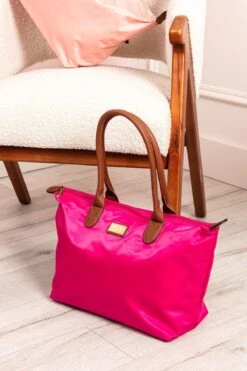 Fashion Clothing Accessories Store 10 Large Weekender Bag In Fuchsia
