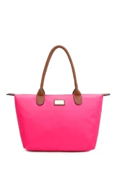 Large Weekender Bag In Fuchsia -Fashion Clothing Accessories Store carraig donn large weekender bag in fuchsia 583234