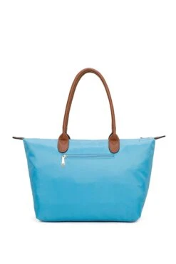 Large Weekender Bag In Light Blue -Fashion Clothing Accessories Store carraig donn large weekender bag in light blue 738260