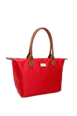 Large Weekender Bag In Red -Fashion Clothing Accessories Store carraig donn large weekender bag in red 664709