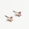 Lilac Stone Earrings - Soul Special -Fashion Clothing Accessories Store carraig donn lilac stone earrings soul special 730893