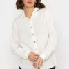 Linen Like Shirt In Ivory 1 Linen Like Shirt In Ivory -Fashion Clothing Accessories Store carraig donn linen like shirt in ivory 941616