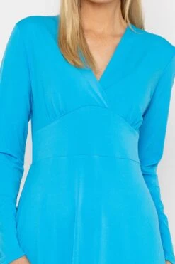 Lisa Blue Midi Dress -Fashion Clothing Accessories Store carraig donn lisa blue midi dress 132944