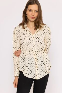 Longline Tie Shirt In Mono 10 Longline Tie Shirt In Mono -Fashion Clothing Accessories Store carraig donn longline tie shirt in mono 128723