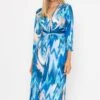 Louisa Midi Dress In Blue -Fashion Clothing Accessories Store carraig donn louisa midi dress in blue 441069