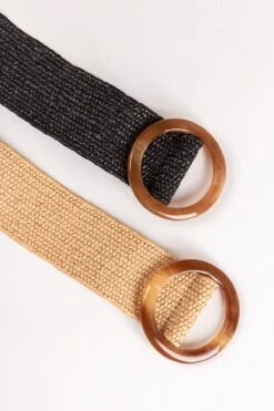 Luna Belt In Black -Fashion Clothing Accessories Store carraig donn luna belt in black 198417