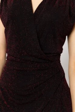 Lurex Tammy Dress In Red -Fashion Clothing Accessories Store carraig donn lurex tammy dress in red 480352