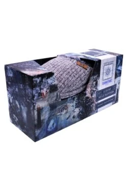 Mens Chunky Knit Mule Slippers In Grey -Fashion Clothing Accessories Store carraig donn mens chunky knit mule slippers in grey 806207