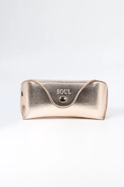 Metallic Sunglass Case