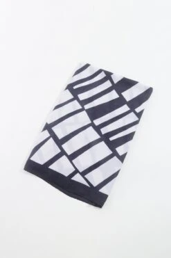 Mono Print Scarf In Black -Fashion Clothing Accessories Store carraig donn mono print scarf in black 313186