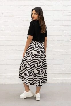 Mono Sateen Midi Skirt -Fashion Clothing Accessories Store carraig donn mono sateen midi skirt 258775