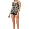 Monochrome Tankini With Briefs -Fashion Clothing Accessories Store carraig donn monochrome tankini with briefs 952756