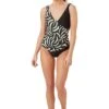 Monochrome Wrap Swimsuit 2 Monochrome Wrap Swimsuit -Fashion Clothing Accessories Store carraig donn monochrome wrap swimsuit 447838