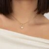 Nalani Gold Pearl Pendant Necklace 1 Nalani Gold Pearl Pendant Necklace -Fashion Clothing Accessories Store carraig donn nalani gold pearl pendant necklace 208485