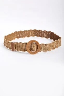 Natural Weave Waist Belt
