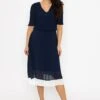 Navy Michaela Dress 1 Navy Michaela Dress -Fashion Clothing Accessories Store carraig donn navy michaela dress 588259