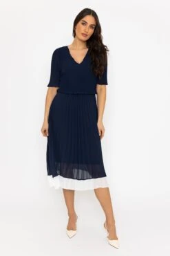 Navy Michaela Dress