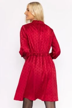 Nicola Dress In Red -Fashion Clothing Accessories Store carraig donn nicola dress in red 999391