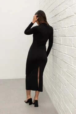 Olivia Black Midi Dress -Fashion Clothing Accessories Store carraig donn olivia black midi dress 200975